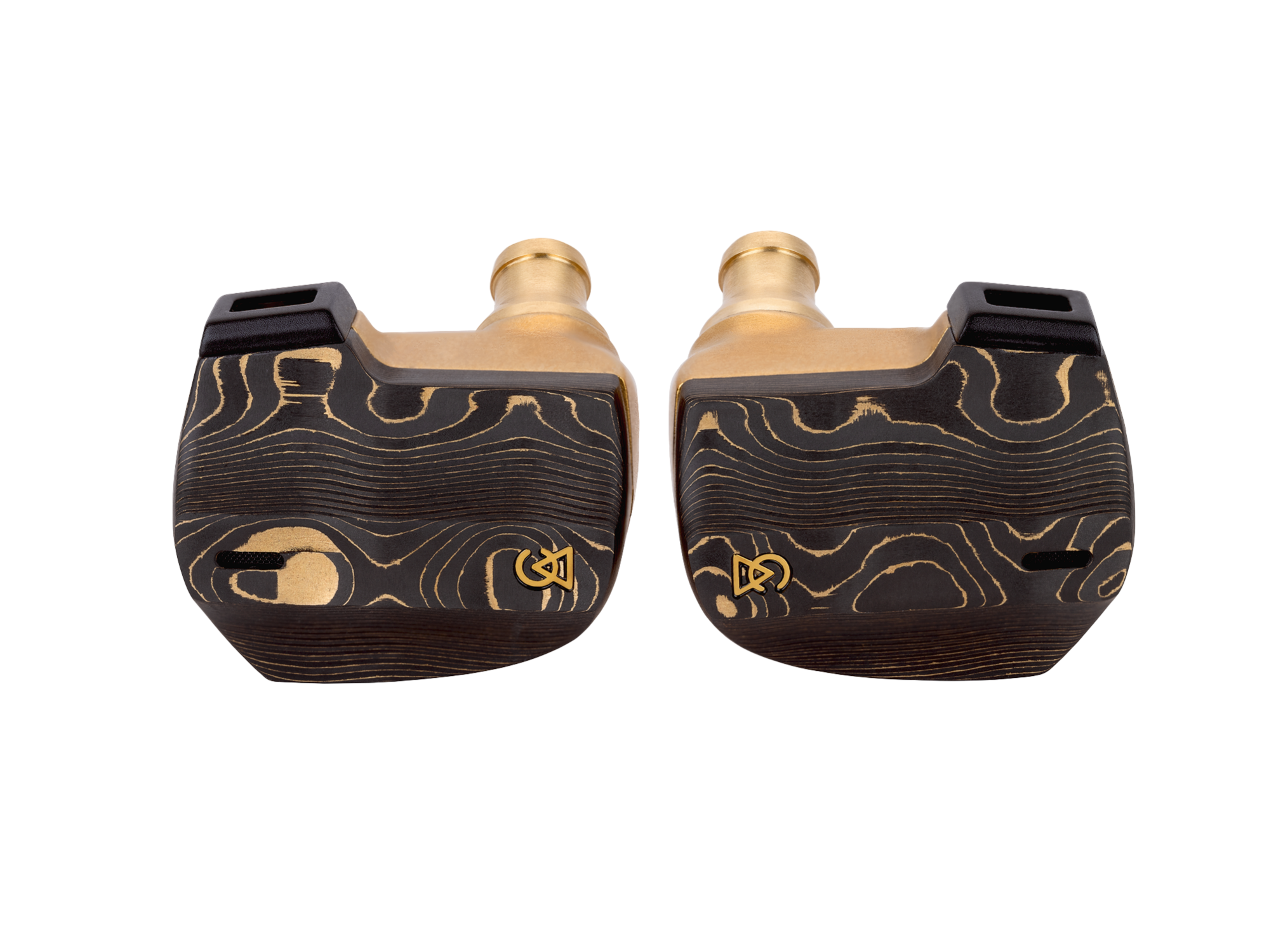 Campfire Audio Chimera IEMs with black and gold finish 