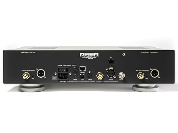 Bricasti M11 Series II DAC back panel view
