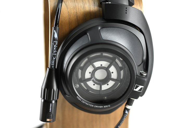 Sennheiser HD820 with Black Dragon cable