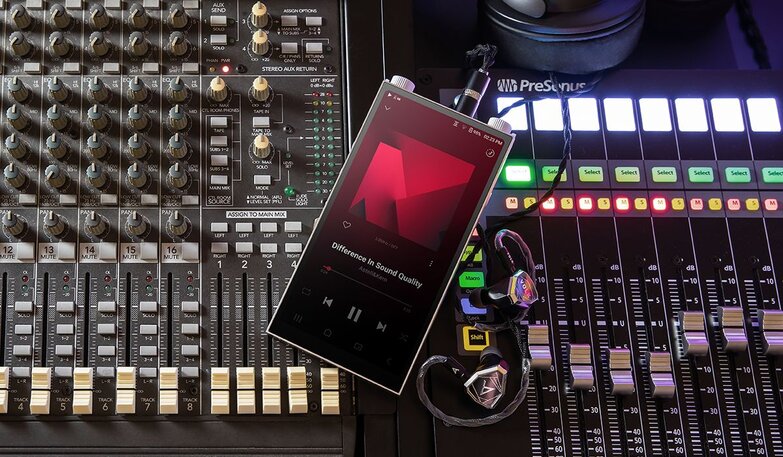 PD20 Digital Audio Player in studio