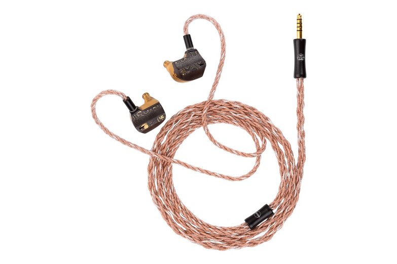 Campfire Audio Chimera IEMs attached to included cable