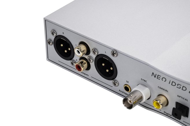 iFi Audio NEO iDSD 2 Lossless Bluetooth DAC/Amp inputs and outputs