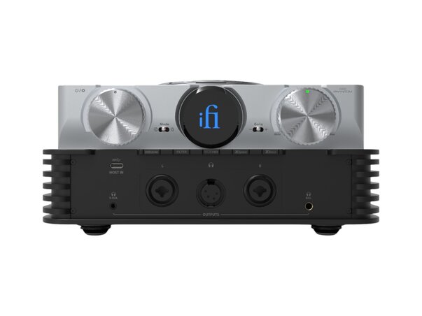 iFi Audio iDSD Phantom DAC Headphone Amp front panel view