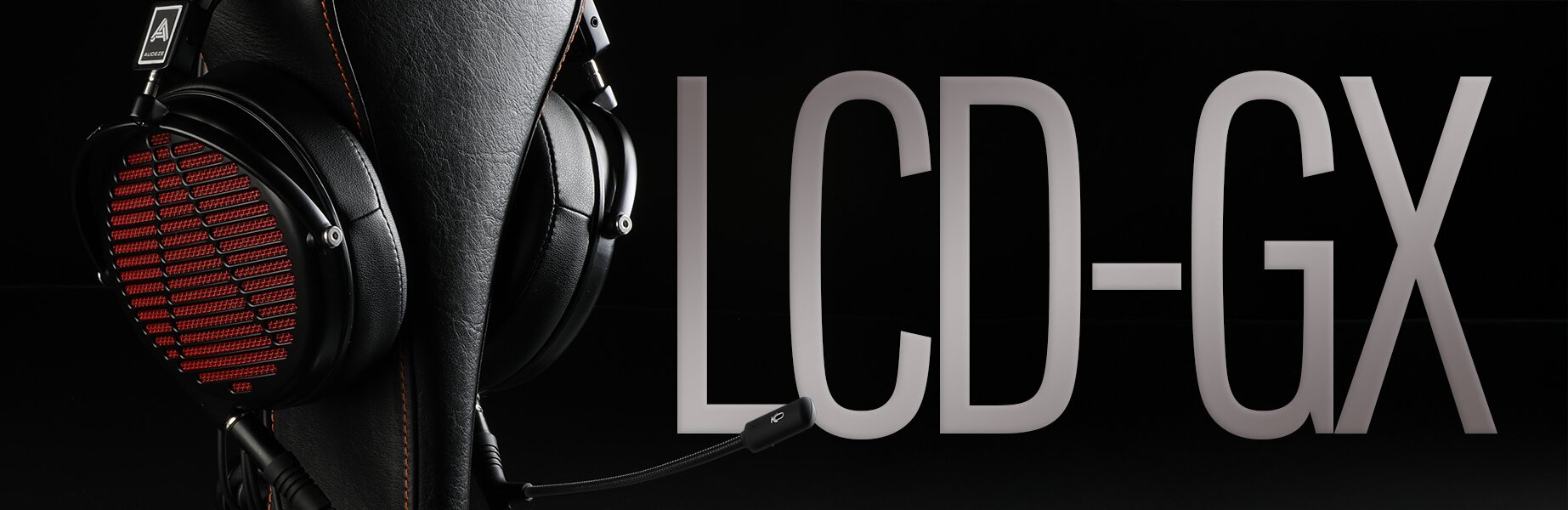 Audeze LCD-GX Headphones on a stand