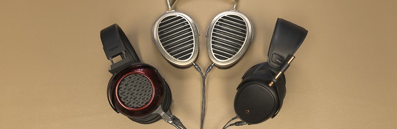 Fostex, HiFiMan, and Meze Headphones