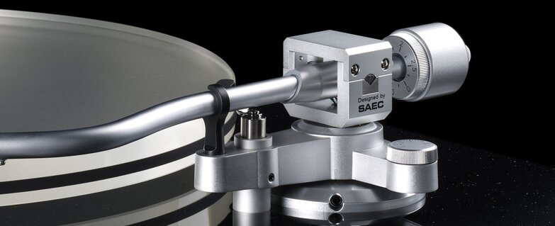 arm mechanism of TN-5BB Manual Belt-Drive Turntable