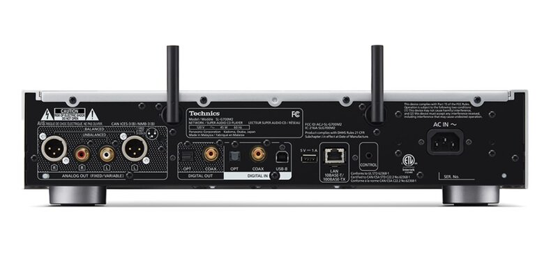 Technics SL-G700M2 back panel 