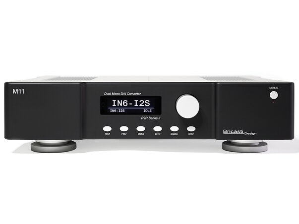 Bricasti M11 Series II DAC front panel 