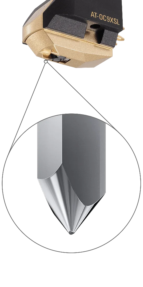 cartridge and close up of needle