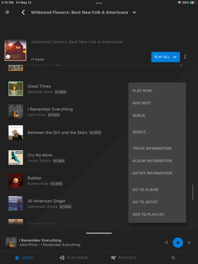 dCS Mosaic App screenshot