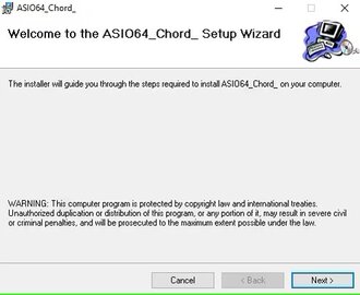 Chord Mojo 2 Driver Installation screenshot