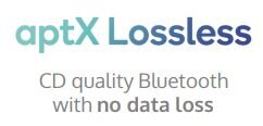 aptX lossless CD quality Bluetooth with no data loss