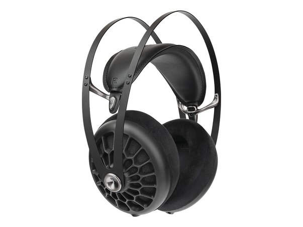 105 aer headphones angled on white headphones