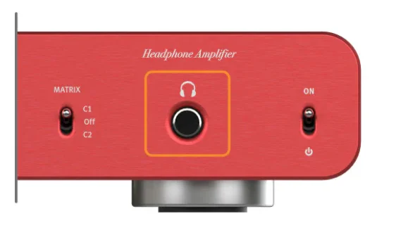 phonitor se right side up close buttons