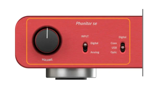 phonitor se left side up close buttons