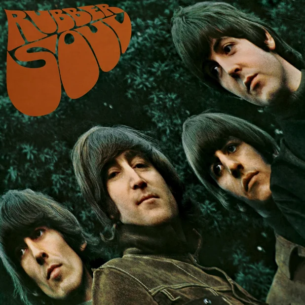The beatles rubber soul album cover