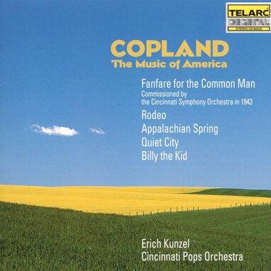 copland: the music of america album cover