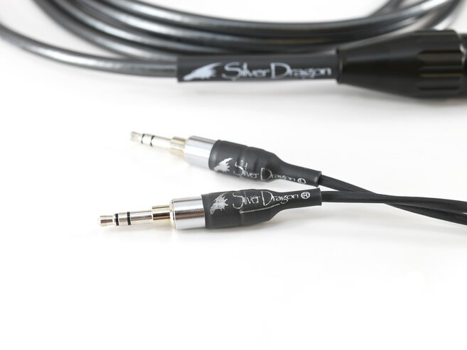 Silver Dragon Premium Headphone Cable