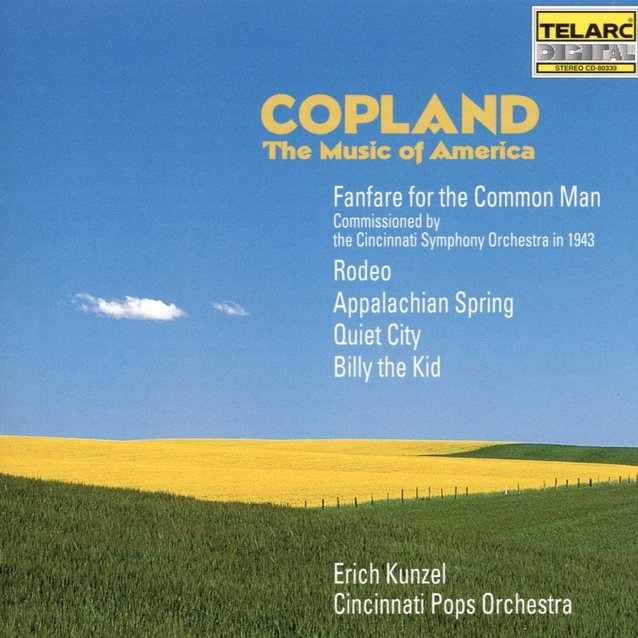 Aaron Copland album cover