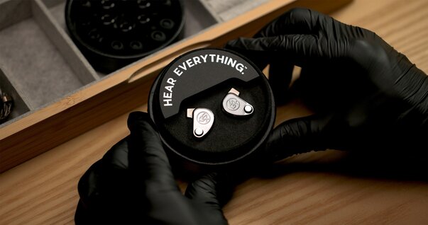 64 Audio TWELVE Ti IEMs in box