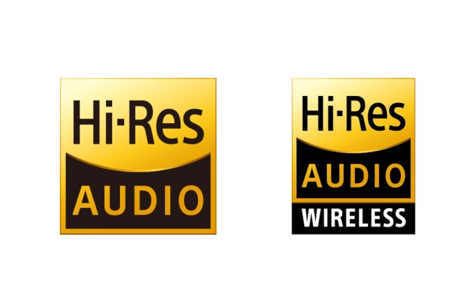 hi-res audio and audio wireless badges