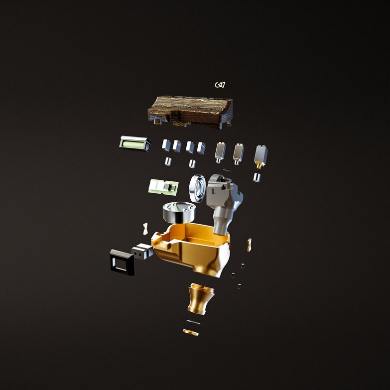 Campfire Audio Chimera IEMs configuration diagram