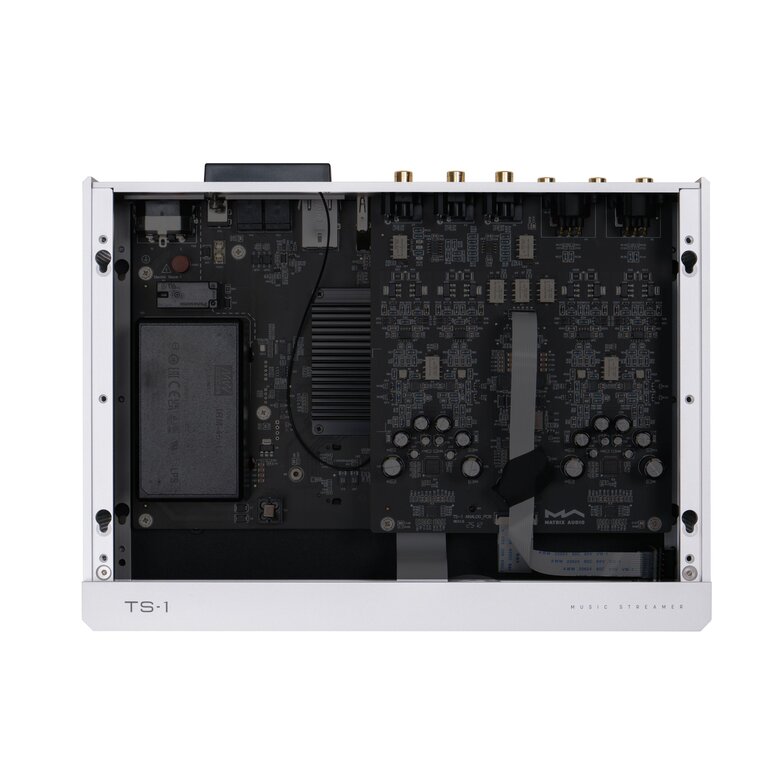 inside of TS-1 Digital Audio Transport