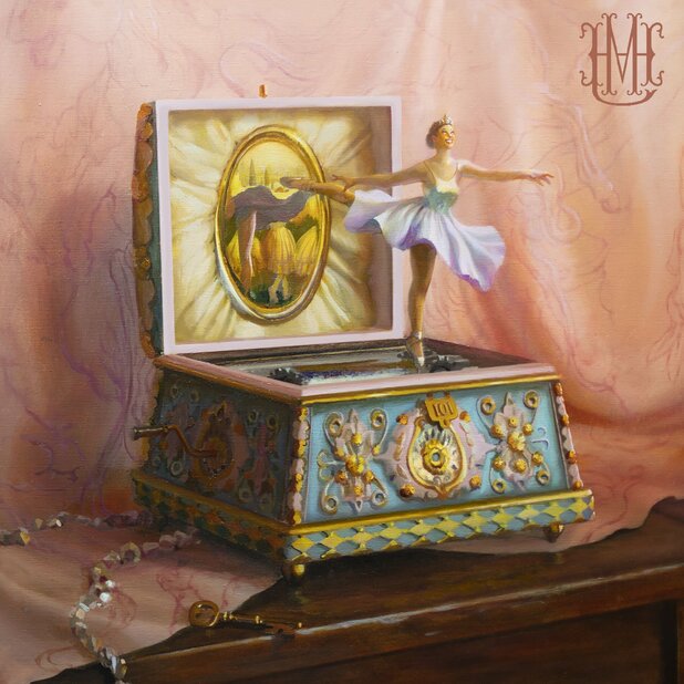 love hate music box album cover