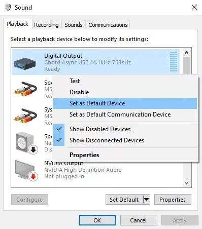 Chord Mojo 2 windows 10 browser screenshot