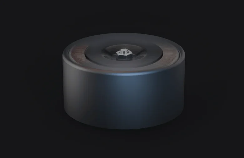 The back of the NA-1 Headphone Amplifier