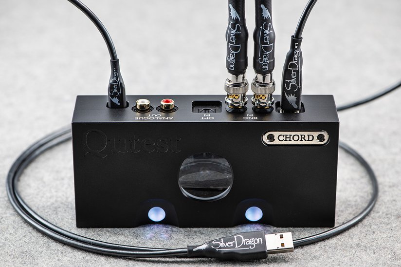 Chord Qutest DAC with various Dragon Cables 