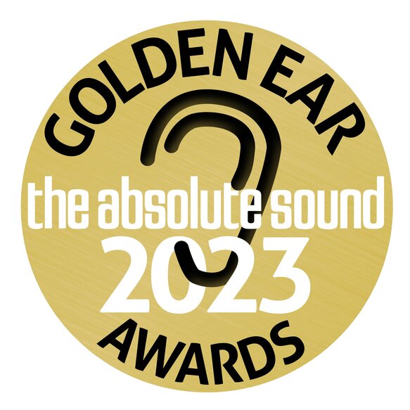golden ear the absolute sound 2023 awards badge