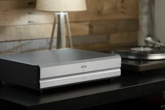 Pass Labs XP-17 Phono Preamplifier on a table