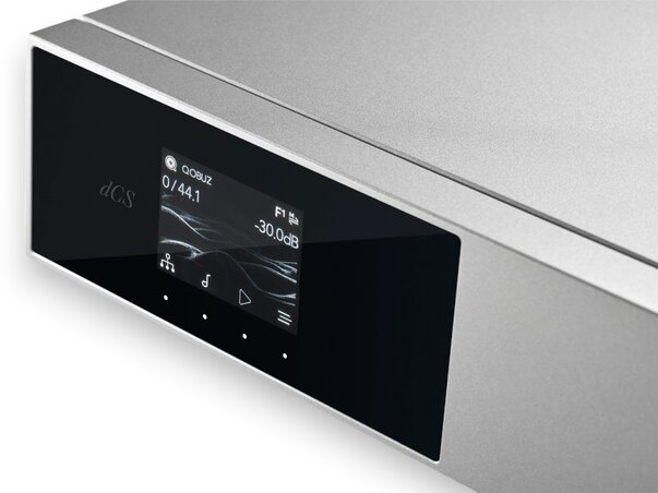 dCS Lina DAC X front panel display screen