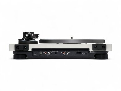 Technics SL-50C turntable back panel