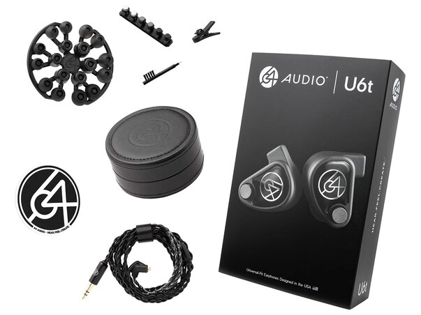 64 Audio U6t IEMs box contents