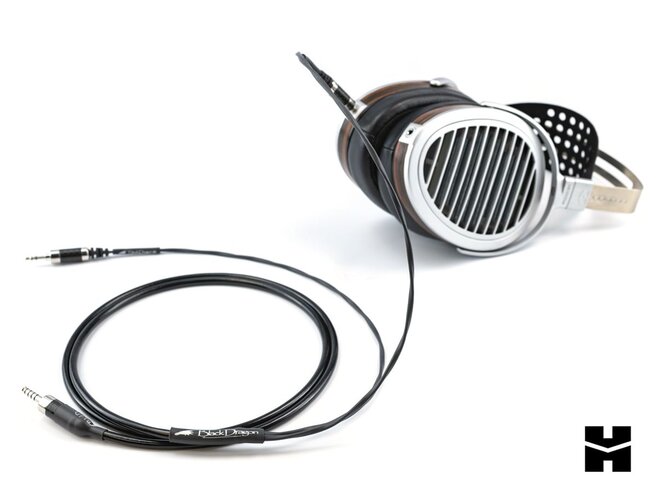 Black Dragon Premium Cable for HiFiMan Headphones