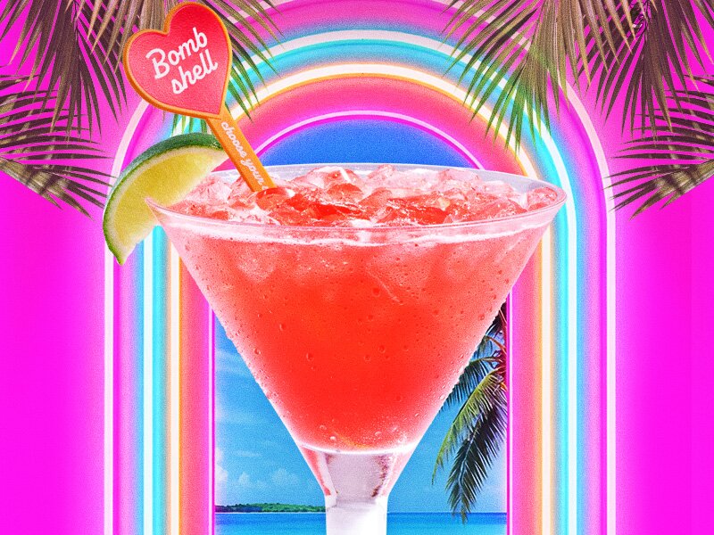 Chili's July Margarita of the Month - The Bombshell Marg