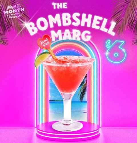 Chili's July Margarita of the Month - The Bombshell Marg