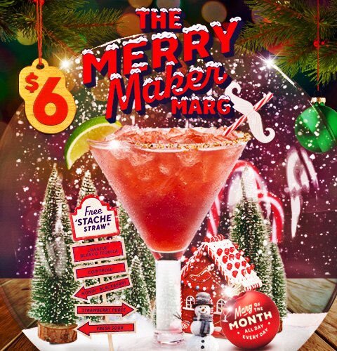 Chili's December Margarita of the Month - The Merry Maker Marg