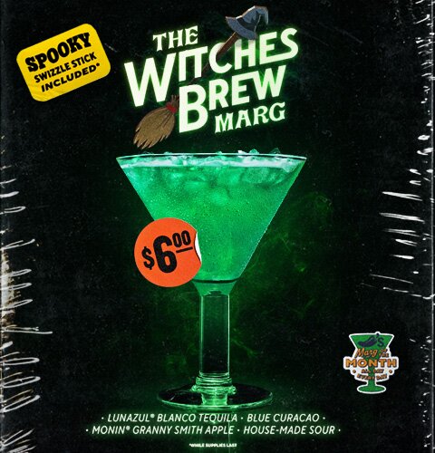 Chili's October Margarita of the Month - The Witches Brew Marg