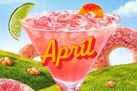 Chili's April MOTM Peachy Dream Marg
