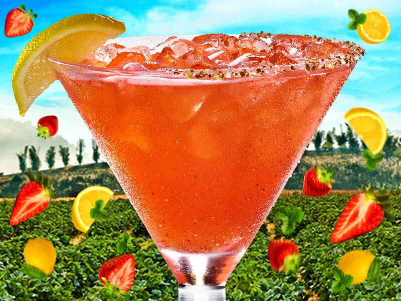 Chili's February Margarita of the Month - StrawEddy Marg