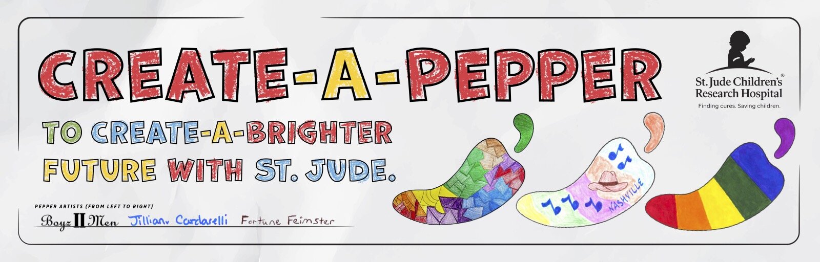 St. Jude's Create-A-Pepper is back at Chili's!