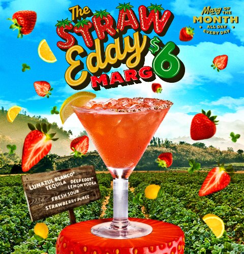 Chili's February Margarita of the Month - StrawEddy Marg