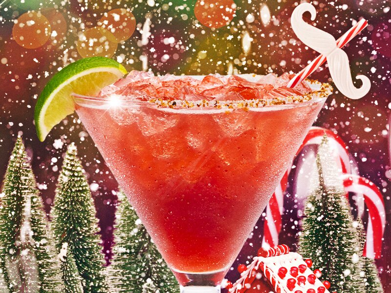 Santa’s Secret Stache Marg Chili's Margarita of the Month December