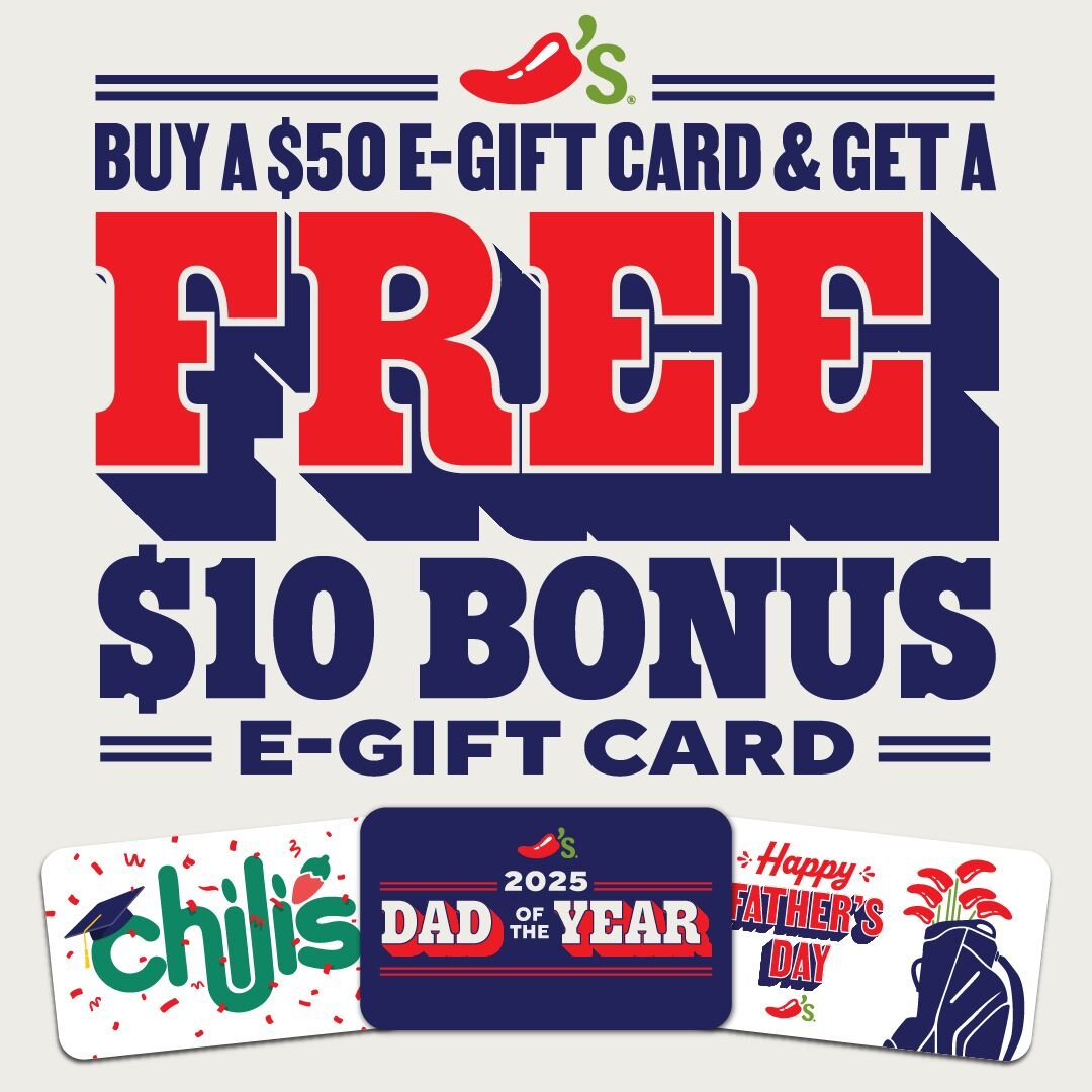 Chili's gift cards