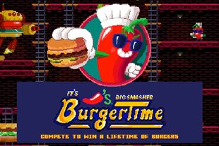 Chili's Big Smasher BurgerTime Game