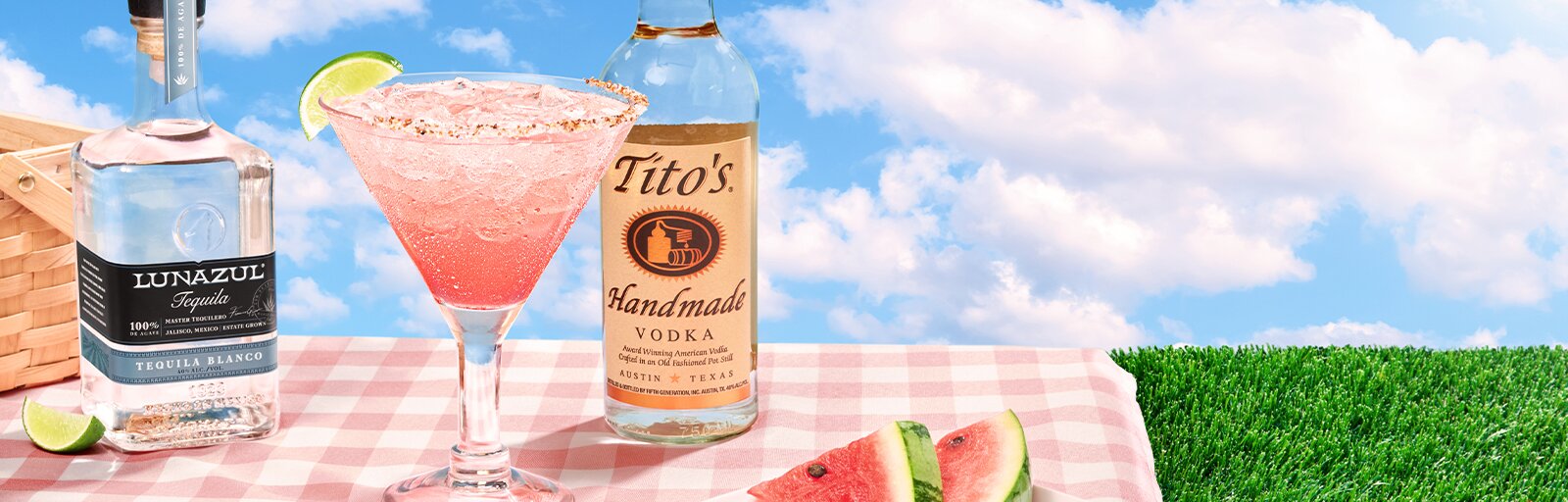 Tito's Watermelon Spritz Margarita of the Month