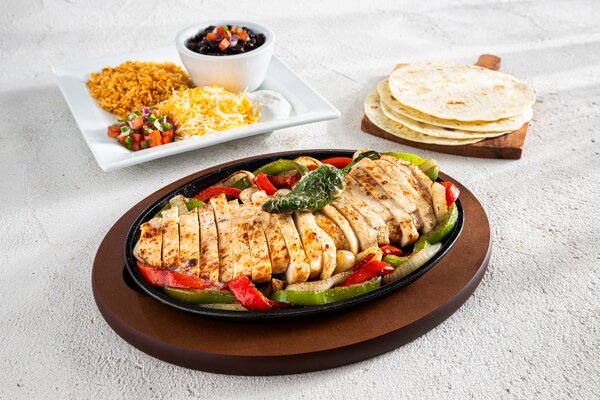 Chili's Classic Fajitas with either Steak, Chicken or Shrimp